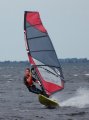 Jeroen in actie mijn zijn Challenger Sails 